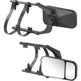 ProPlus - Caravanspiegel - Universeel - Draaibaar - Inclusief Dodehoekspiegel