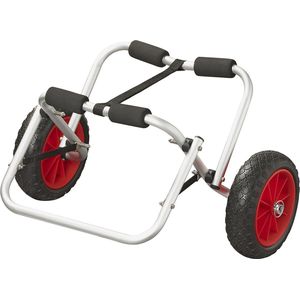 ProPlus Opvouwbare Trolley - Transportkar - Veilig Vervoeren - Optimale Bescherming - Eenvoudig Opbergen - Opvouwbaar - Lichtgewicht - Met Brede Banden - Inclusief Spanband - Voor Supboard, Surfplank, Kayak en Kano - 70 x 50 x 24 cm