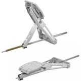 ProPlus - Caravanhoeksteun - Staal - Draagvermogen 1000 kg