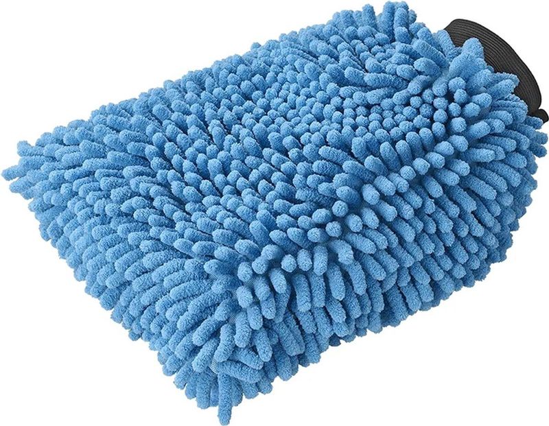 ProPlus | Washandschoen | Microvezel | Dubbelzijdig | Chenille | Caravan, Boot, Camper of Auto Wassen