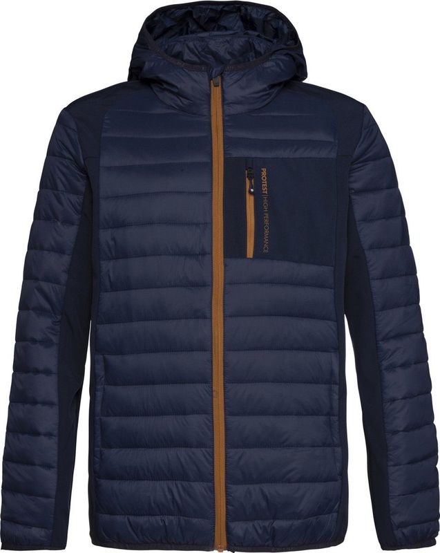 Protest - Letton - Tussenjas - Ground Blue - Softshell - Waterafstotend