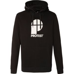 Protest - Classic Logo Hoody - Hoodie - Heren - Grijs - Katoen
