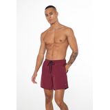 Protest zwemshort FASTER donkerrood