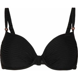 Protest - MM Hart - Beugelbikini Top - Zwart - Gestructureerde Stof
