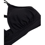 Protest - MM Hart - Beugelbikini Top - Zwart - Gestructureerde Stof