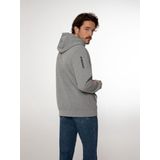 Protest - Classic Logo Hoody - Grijs - Katoen/Polyester