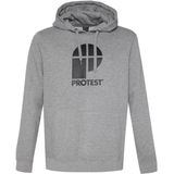 Protest - Classic Logo Hoody - Grijs - Katoen/Polyester