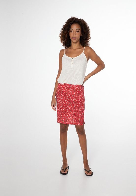 Protest Prtmimizan – Spaghetti top Dames – Ronde hals – Verstelbare bandjes – Canvasoffwhite