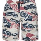 Beachshort Protest Boys Nilo Jr Night Skyblue-Maat 152