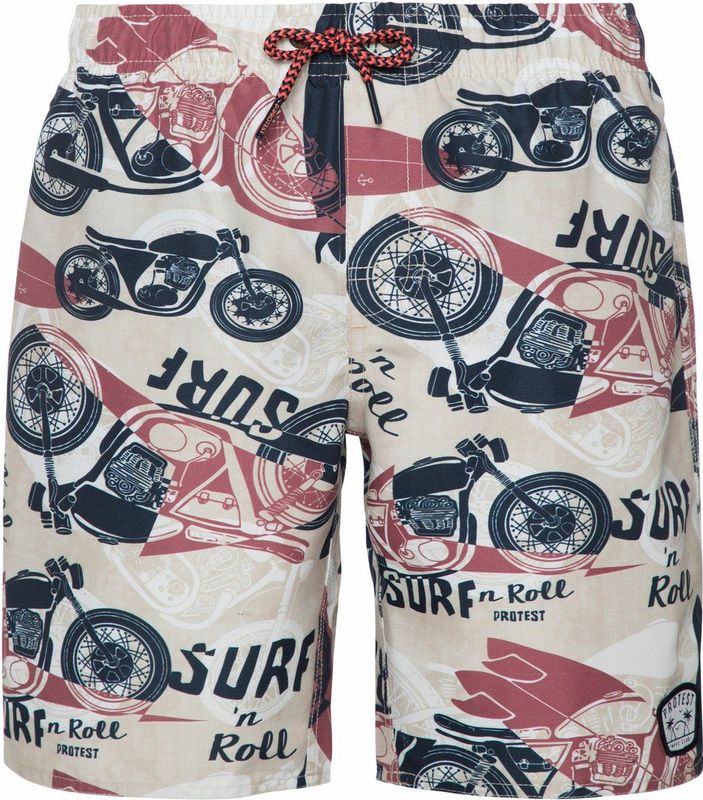 Beachshort Protest Boys Nilo Jr Night Skyblue-Maat 152