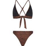 Protest - PRTCABO - Triangelbikini - Zebrahuid - Gerecycled Polyamide