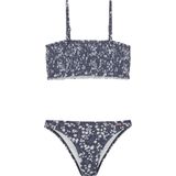 Protest Nxgmanaus – T shirt Dames – Korte mouwen – V hals – Deep Seablue