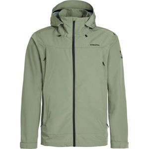 Protest - PRTGATEWOOD - Outdoorjas - Green Spray - Regenjas met Capuchon