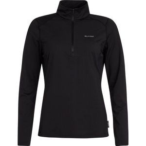 Protest - PRTSENNA - Shirt - Zwart - Technische Jersey - Halve Rits