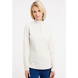 Protest Skipully Fabriz 1/4 Zip Dames - Kitoffwhite