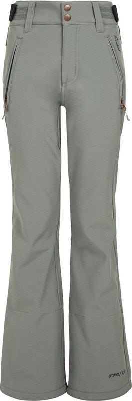 Fjällräven - Abisko Lite Fleece Half Zip - Trui - Misty Green - 100% Gerecycled Polyester