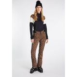 Protest - Prtangle - Skibroek - Bruin - Softshell - Geotech 10k-waterbestendig