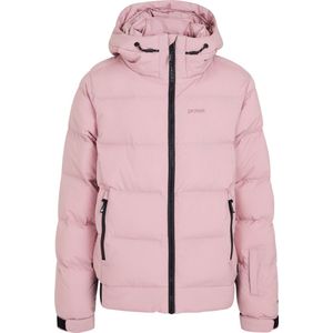 Protest Prtelin Ski-Jas Meisjes - Roze - Waterdicht met Zakken en Capuchon