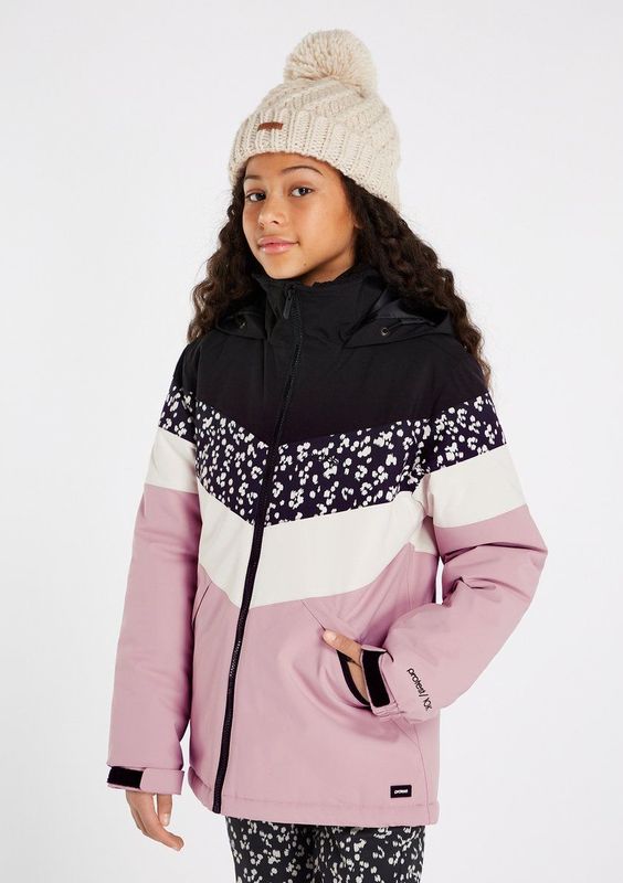 Protest - PRTFUDGY JR - Jas - Colour-blocking - Waterdicht - 10K