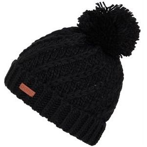 Muts Protest Women Paisley Beanie True Black (57 cm)