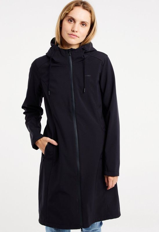 Protest - Prteris - Softshell Jack - True Black - Dames