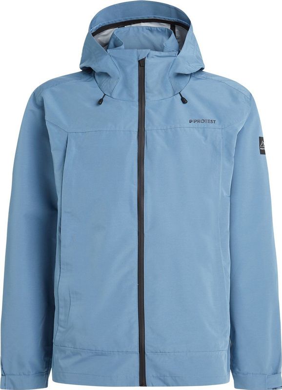 Protest - PRTGATEWOOD - Outdoorjas - River Blue - Regenjas met Capuchon