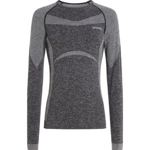 Protest - Kombu Thermo Top - Ondershirt - Dark Grey Melee - 54% Gerecycled Polyamide, 41% Polyester, 5% Elastaan