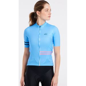 Protest Prtciclovia - Fietsshirt Dames - Korte mouwen - Slim fit – Havasublue