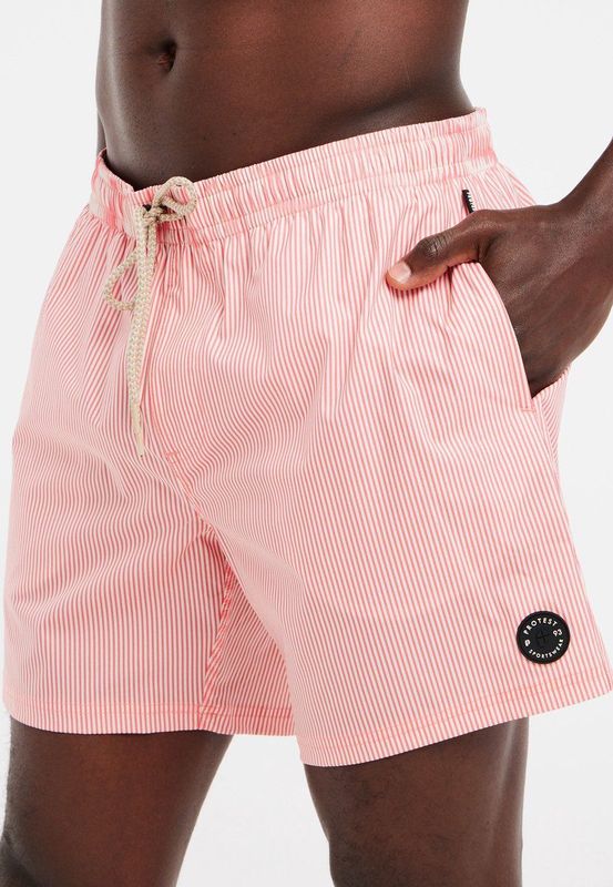 Protest - Prtmanama - Beachshort - Blauw - 100% Polyester