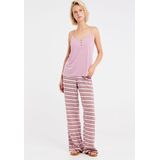 Protest - PRTBETTA - Broek - Gestreept - 100% Viscose