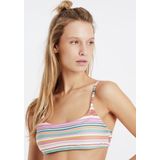 Protest - Mixscylla - Bralette Bikini Top - Duskyrose - Verstelbare Bandjes - Mix & Match