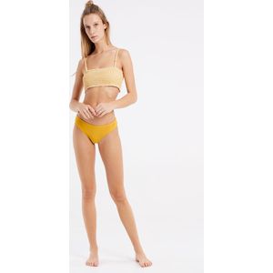 Protest Prtbalearic – Bandeau bikini set Dames – Cheeky – Uitneembare vulling – Tumericyellow