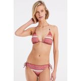 Protest Prtsonar – Triangel bikini set Dames – Cheeky – Uitneembare vulling – Chilirust