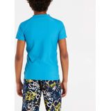 Protest - Berent - Sportshirt - Blauw - 80% Polyamide / 20% Elastane - UV-Beschermend