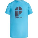 Protest - Berent - Sportshirt - Blauw - 80% Polyamide / 20% Elastane - UV-Beschermend
