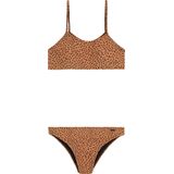 Protest - PRTAPRIL JR - Bralette Bikini Set - Panterprint - Uitneembare Vulling - Sandstone