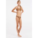 Protest - PRTAPRIL JR - Bralette Bikini Set - Panterprint - Uitneembare Vulling - Sandstone