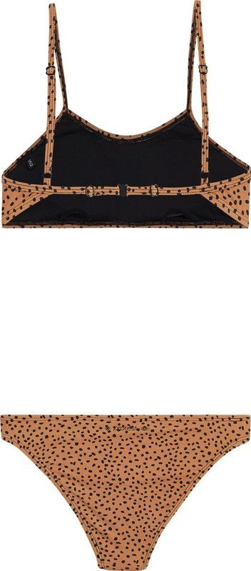 Protest - PRTAPRIL JR - Bralette Bikini Set - Panterprint - Uitneembare Vulling - Sandstone