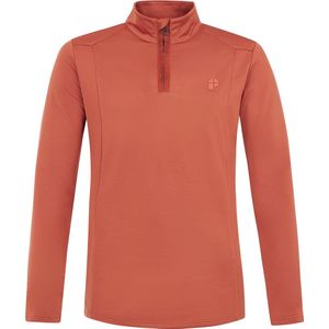 Protest - WILL 1/4 Zip Top - Skipully - Brick Orange - Polyester/Elastaan
