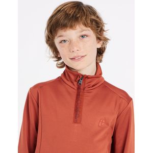 Protest - WILLOWY JR 1/4 Zip Top - Brick Orange - Skipully