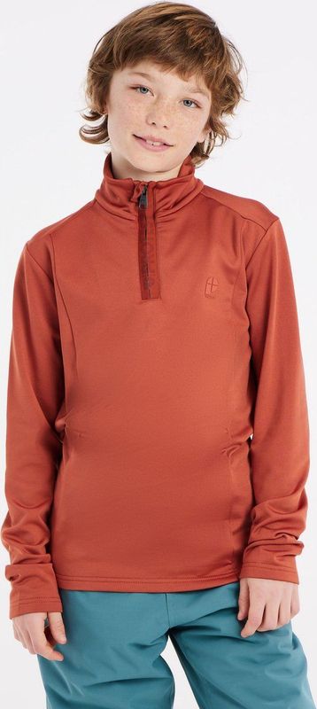 Protest - WILLOWY JR - Skipully - Brick Orange - 1/4 Zip