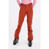 Protest - Lole Softshell Skibroek - Uluru Rust - Polyester