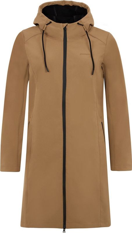 Protest softshell jas PRTERIS bruin