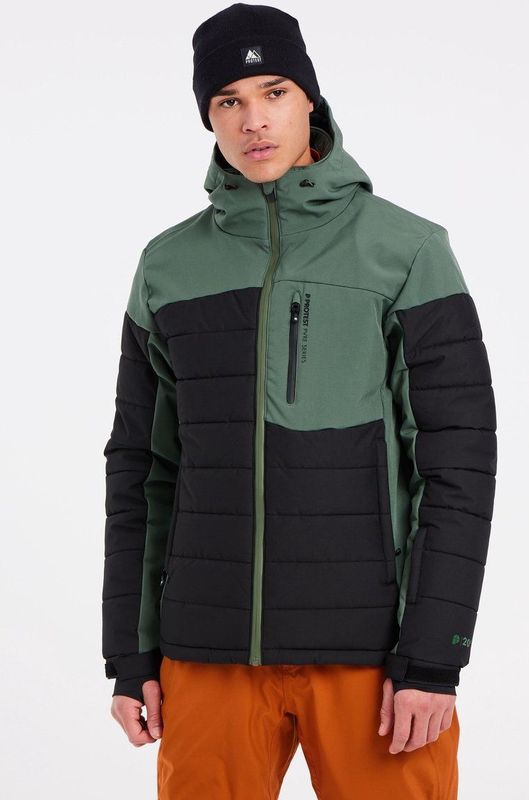 Protest ski-jack Prtmount groen/zwart