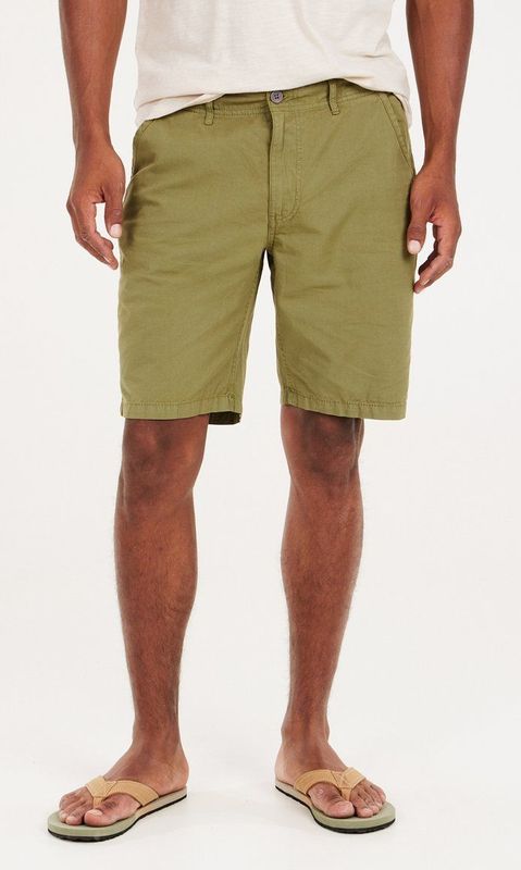 Protest - Prtcomie - Korte Broek - Artichoke Green - Regular Fit - 100% Katoen