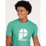 Protest - PRTCATER - Korte Mouw Rash Guard - Zwart - 80% Polyamide / 20% Elastaan