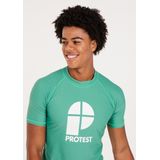 Protest - PRTCATER - Korte Mouw Rash Guard - Zwart - 80% Polyamide / 20% Elastaan