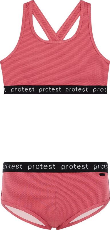 Protest - Prtbeau - Bikini - Smooth Pink - 95% Polyester, 5% Elastaan