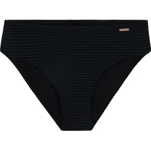 Protest hipster bikinibroekje MIXACTIONS met ribstructuur zwart