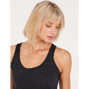 Protest - PRTIMPULSE - Tanktop - True Black - Mouwloos - Ronde Hals